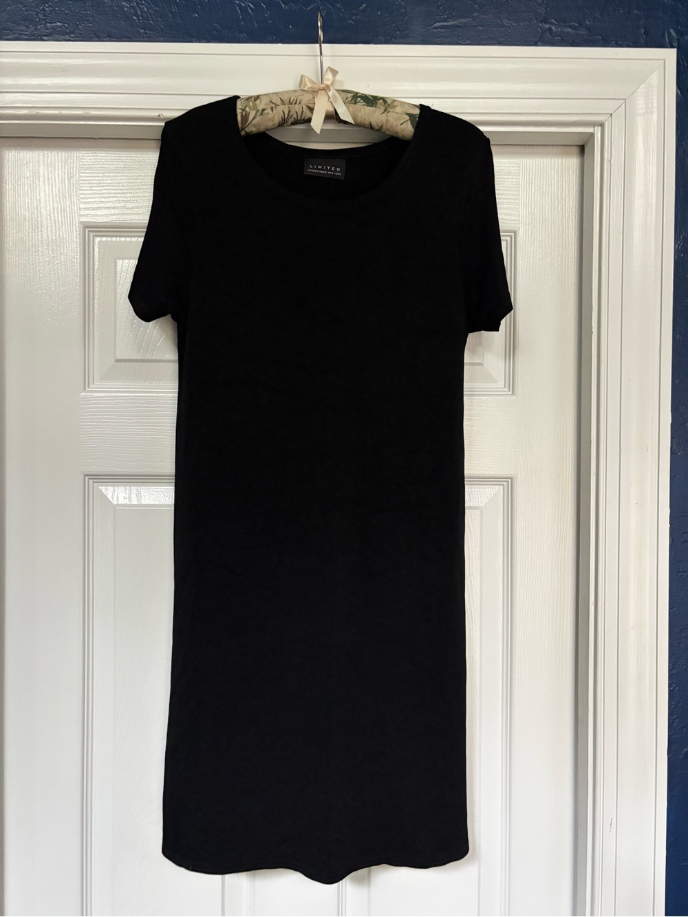 Vintage 1990s The Limited black midi dress